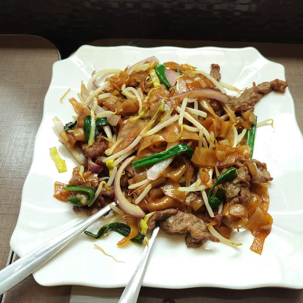 beef chow fun干炒牛河